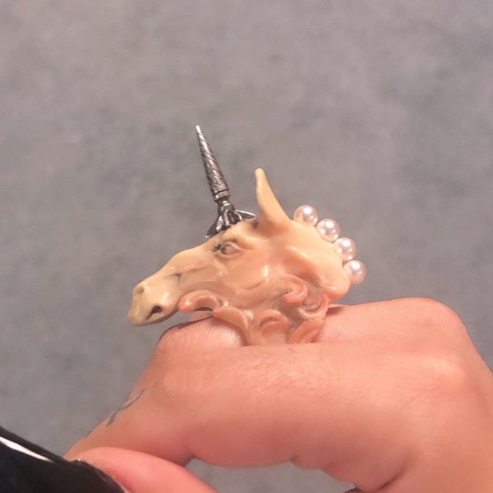 Macabre Gadgets unicorn ring
